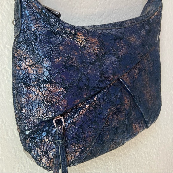 Kooba Metallic Purple Crossbody Bag *NEW* - Picture 8 of 12